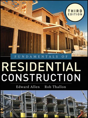 cover image of Fundamentals of Residential Construction